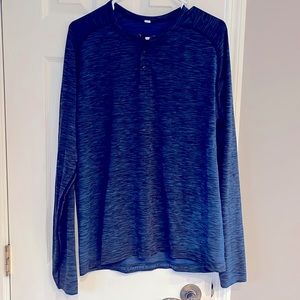 XL Lululemon mens blue  shirt